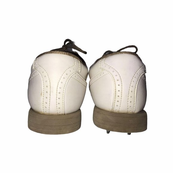 FootJoy Green-Joys Oxford Embroidered Golf Shoe 8M - Picture 9 of 11